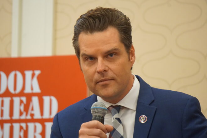 Gaetz Demands Names in Air Force Turning Point Rally Case