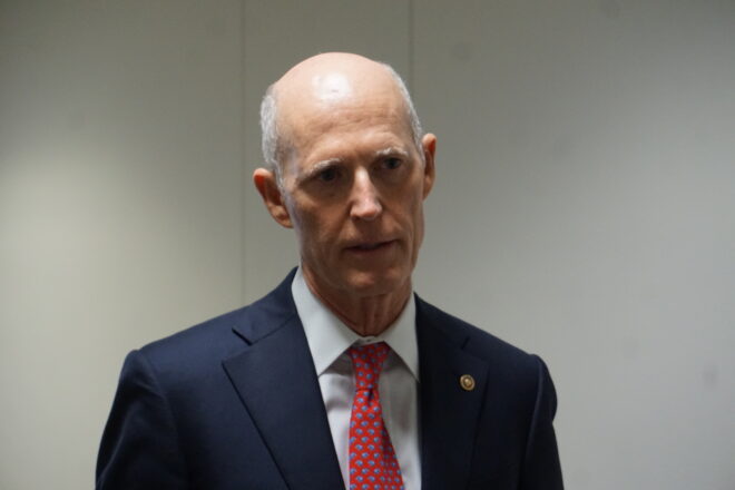 Rick Scott's Bill Fails in Senate, Claims He and His Constituents 'Don't Trust This Process'