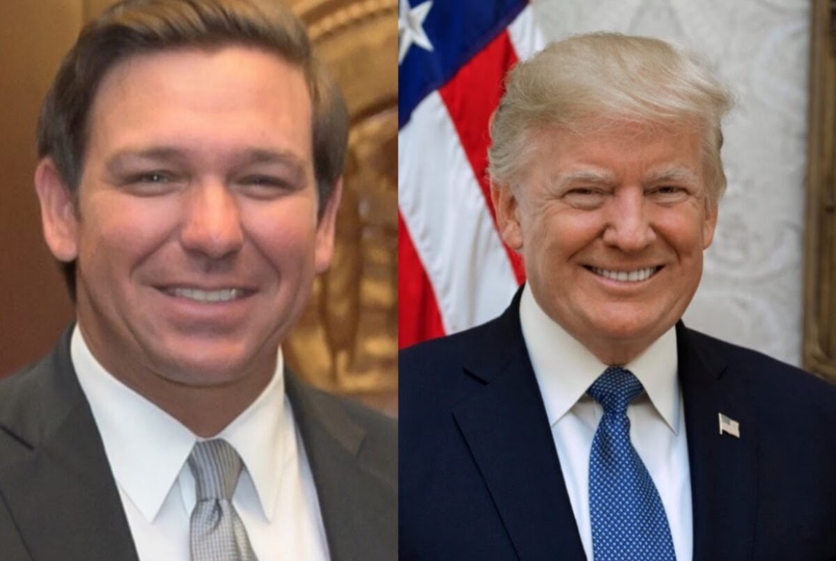 Ron DeSantis Donald Trump