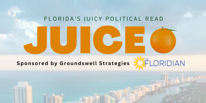 Juice🍊—12.28.2023—Florida to Remain Republican State—America First Policy Lands in Florida— More...