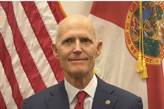 Rick Scott Praises Senator Mike Lee on Bald is Beautiful Day