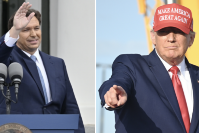 Trump Accuses DeSantis of Buying Vander Plaats Endorsement